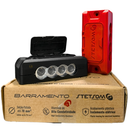 Barramento Stetsom 4 Vias 4x4 Com Capa Isolamento Elétrico