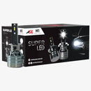 Kit Lâmpada Super Led Asx 6000k 40w 12/24v