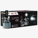 Kit Lâmpada Super Led Asx 6000k 40w 12/24v