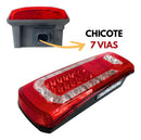 Lanterna Traseira Asx Led Lado Esquerdo Mb New Actros Bivolt