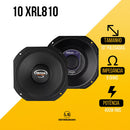 Alto Falante Full Range Triton 10 Xrl810 400w Rms 10p 8 Ohms