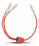 Cabo Y Stetsom Tripla Blindagem 2 Macho 1 Fêmeas Rca 45cm