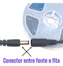 Fita Led 240led Por Metro 3528 P/ Perfil - 5 Metros - 3000k