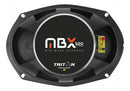 Par De Alto Falante Triton Mbx 520 6x9 Polegadas 260w 4 Ohms Cor Preto