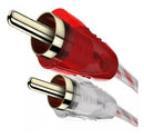 Cabo Rca Asx Silicone Y 2 Macho E 1 Fêmea
