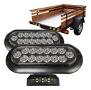 Kit Lanterna Carretinha Universal + Led Luz De Placa Asx
