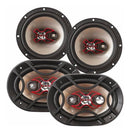 Alto Falante Bravox Kit Facil 6 + Triaxial Quadriaxial 6x9