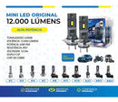 Lâmpada Original Rayx H4 Ultra Led Mini 12000lm 63w 6000k
