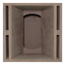 Caixa Eap Cornetada Para Médio 6 Pol. Mdf Ultra Eap 627r