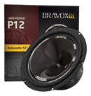 Subwoofer Bravox P12x-s4 12  Polegadas 220w Rms