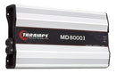 Módulo Automotivo Taramps 8000 Rms Md 8000.1 2 Ohms