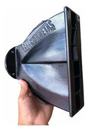 Corneta Guia De Ondas Aluminium Pintado P/ Driver Trio R012