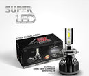 KIT LÂMPADA SUPER LED ASX 6000K 40W 12 24V - H27