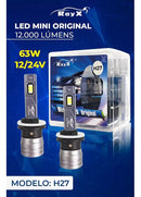 Ultra Led Mini Rayx 12000lm H7 H1 H3 H11 Hb3hb4 H27 H8