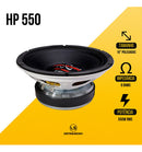 Alto Falante Woofer Hardpower Hp 550 Steel 10 Pol