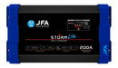 Fonte Carregador Jfa 200a Lite Storm Slim Bivolt Cor Azul