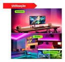 Fita Led 5050 Rgb 14,8w Metro - Com Silicone