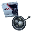 Farol Redondo 7 Polegadas Asx H4 Angel Eyes