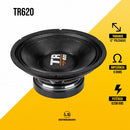 Alto Falante Triton Tr 620 12pol Woofer 600w Rms 8 Ohms