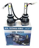 Ultra Led 90w Hb4 Focus Rayx 13000 Lumens 6000k Canceller