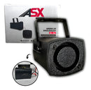 Sirene De Sinalização De Marcha Ré Preta Bivolt Asx