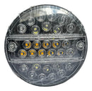 Lanterna Traseira Redonda 29 Led Bivolt - Asx Cod:5307 Und