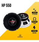 Alto Falante Woofer Hardpower Hp 550 Steel 10 Pol