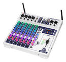 Mesa De Som Taramps T0804 Player Fx Multicolor 8 Canais Usb