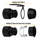 Câmera De Ré Automotiva Tech One - 2x1 Flex