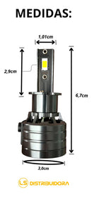 Par De Ultra Led Asx 70w 10000 Lúmens 6000k