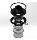 Alto Falante Taramps 7 Driver Mb 400s 8 Pol 4 Ohms 200w Rms