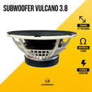 Subwoofer Jbl Vulcano Ultimate 15 3.8 1900w Rms 4 Ohms Novo