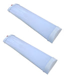 2x Luminárias Asx  72 Led 12w - Bivolt - 6000 Lummens