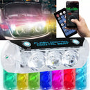 Par Strobo Led Rgb Flash Digital Beat Zendel Som Automotivo