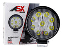 ASX FAROL WORKLIGHT LED REDONDO 27W 9CM 12 24V ASX4027*