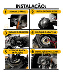 Kit Led Projetor Retrofit Universal 2,5 Bivolt 80w