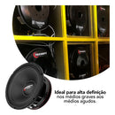 Alto Falante 7driver Taramps T900mb 6ohms Medio Grave 10 Pol