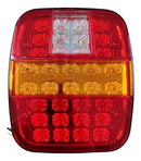 Luz Traseira Led Caminhao Asx Ford Cargo 34 Leds Bivolt 5303