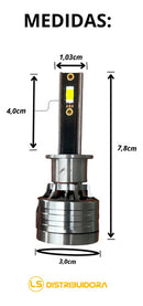 Par De Ultra Led Asx 70w 10000 Lúmens 6000k