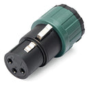 Conector Xlr Fêmea 90o Saslp3f  Santo Angelo