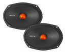 Par Alto Falantes Triton Mbx 520 Woofer 260w Rms 6x9 Pol