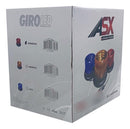 Giroflex 12/24v Vermelho Em Led Warning Light Asx Bivolt