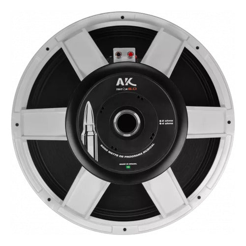 kon様 Alto Falante Triton Ak 6.0 18p 3000w Rms 4 Ohms Original