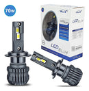 Ultra Led Slim Hb4 Duplo Csp 6000k 11000lm 70w Rayx