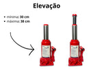Macaco Hidráulico Garrafa 10 Toneladas Tech One