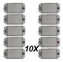 10x Luminaria Led Bivolt 12v/24v 15cm - A Prova D'agua - Asx