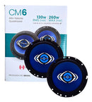 Kit Alto Falante Hurricane Cm6 Pol - 260w Par