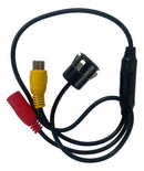 Câmera De Ré E-tech 2 Em 1 Para-choque Borboleta Universal