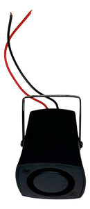 Sirene De Sinalização De Marcha Ré Preta Bivolt Asx