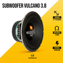 Subwoofer Vulcano 3.8 1900w Rms 15 15swv3.8 Jbl 4 Ohms